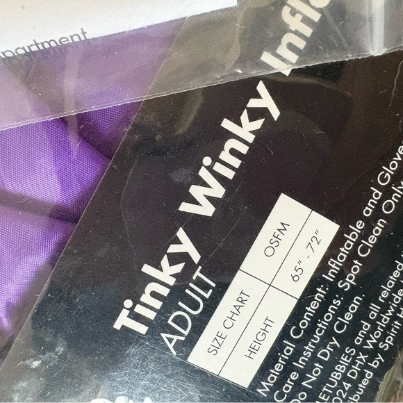 Tinky Winky Teletubbies Inflatable Costume - Picture 4 of 7